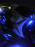美蒂亚摩托车灯12v摩托车彩灯电动车灯汽车爆闪警示灯装饰灯底盘射灯  红光  一个装 实拍图