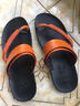 笠足典凉鞋男新款夏季凉拖鞋时尚休闲韩版潮拖舒适防滑沙滩鞋个性男士拖鞋 棕色 40运动码 实拍图