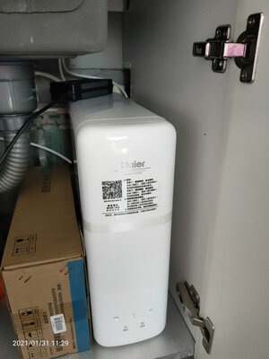 海尔净水器HU603-3A业主购买后吐槽优缺点，测评分析