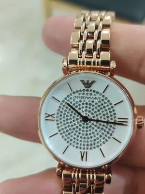 爆料阿玛尼满天星手表ar11244评测怎么样到底优缺如何使用三个月