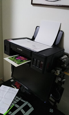 打印机收到并且用了一段时间,打印清晰,颜色艳丽;声音不大很和谐;速度