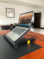 HAILE笔记本支架电脑显示器增高架办公室显示屏桌面升降桌置物架铝合金笔记本支架散热器底座AC-7黑评测哪款功能更好,质量靠谱吗