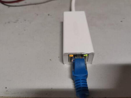 Usb 家里笔记本没有网线插口，所以买了个这个转换器，物流还是相当快的，没两天就送到了，绿联的包装袋也是有自己特色，回来直接插上就能用，没什么网络波动，还可以，正常打英雄联盟都可以，在绿联买了好几次了，还不错，有需要再看看。