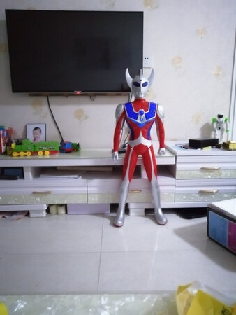 东西不错，1米高，小孩很喜欢，送的啥充电电池