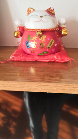 虽然实体较小但是做工很精致，放家里是个不错的摆件。