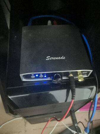 拿来给声卡供电的能正常使用，就是声音要差一点点，平时关了电脑还得单独关声卡觉得有点麻烦，留着备用吧