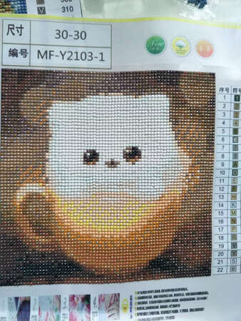 贴出来的颜色和原图有差异，但是还是挺漂亮的