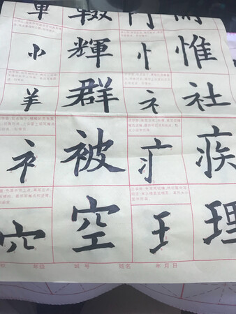 每天跟儿子练练毛笔挺不错的，这个价格又实惠，用完了还会过来买的。
