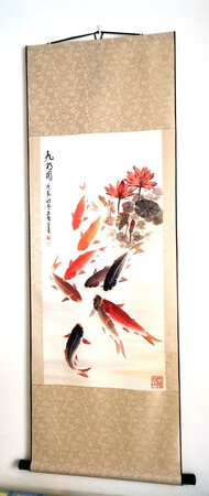 色彩鲜艳，安装方便，寓意好！