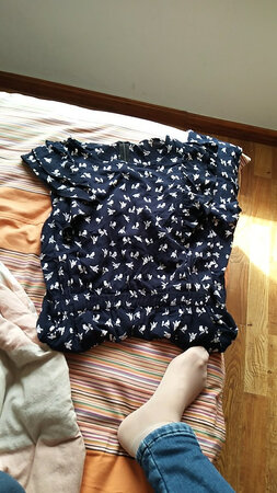 衣服和图片相符，因为穿上小，中间调换一次，物流很快，本人164，重110，xxl，料子很舒服，满意