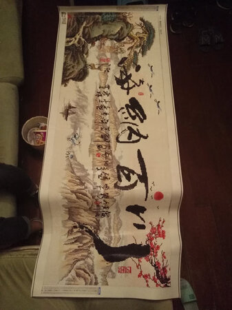 我的大师之作完成，钻石有多，特别满意！就是之前运输途中有点小情况，商家重新发了一付过来，对商家服务特别满意！