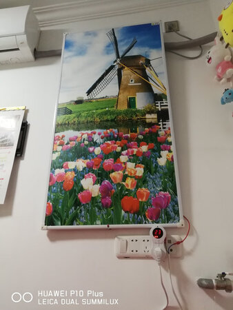 外观设计：不错
取暖效果：不错
静音效果：不错
安全设计：不错
其他特色：家里面积小特意买了一个竖版的，挂的时候自己改装了一下，取暖效果很好，甲醛检测正常?