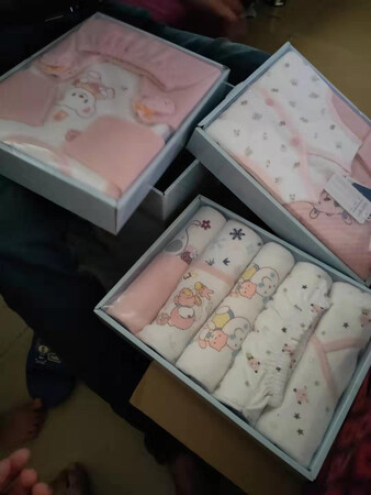 给外甥女买的衣服，她妈妈拍照了过来，整体还是可以的。