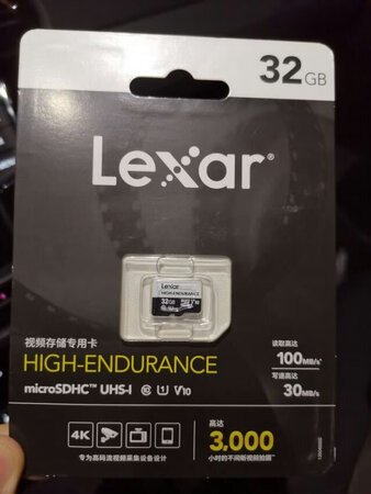 这个牌子的内存卡买了好多次了。这次买了张记录仪专用卡用在行车记录仪上。