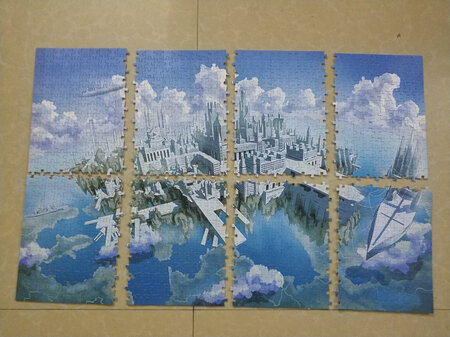 还可以，拼了几个晚上拼好了。