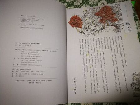 学国画一直想找本从入门到精通的书，正好在书店看到了这一套，各种国画技法，果断入手！