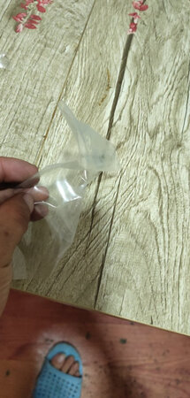 这就是钢化水晶膜还带防摔的商家有没有良心一元都不值的塑料拿过来卖58##