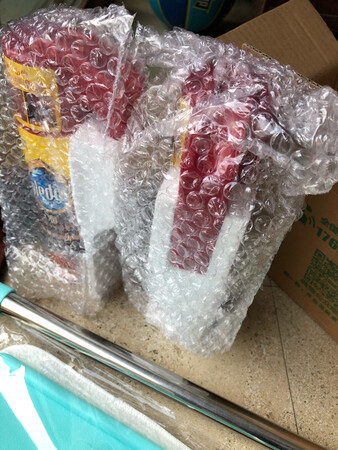 宝贝收到啦，送拖把和清洁膏等用品，尚未使用，这牌子原来用过，不错的。