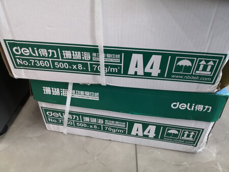 纸张还不错，普通办公用足够，活动价优惠多囤点