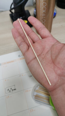 看着还不错，比较光滑，没什么毛刺，就是有点大。