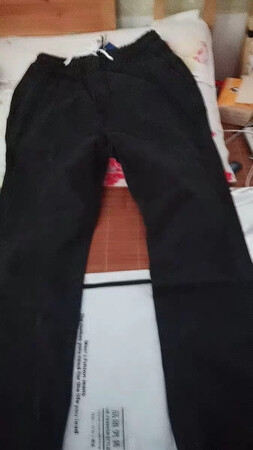 让老公试穿一下很满意 贴身舒服 款式面料都很满意