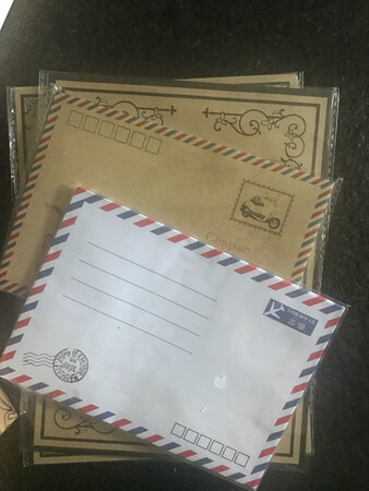 收到货，运输包装好，商品没有损坏。信封与店家展示的照片完全一致。