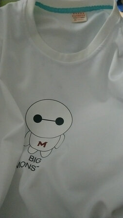 衣服刚收到有点脏了