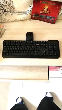 键盘鼠标到了，用着很舒服，太满意了