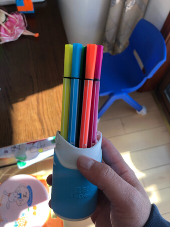 这个牌子的水彩笔已经购买过多次了，也不记得这是第四次还是第五次购买了，前几次都是购买24色或者18色或者16色的，这次购买的12种颜色的就已经够用了，挺好的，不需要太多的颜色的，小宝宝一直都是喜欢红色紫色这几种颜色。推荐大家来京东购买这种水彩笔，挺好的。。。。