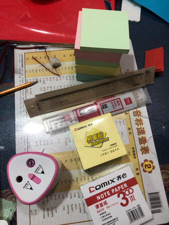 买了好多文具，非常满意
