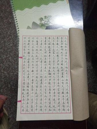 写了二页，效果不错！