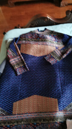 件衣服非常的漂亮，穿上非常的洋气
