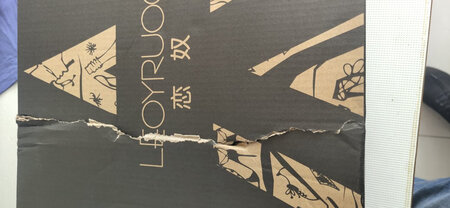 刚收到货盒子就是坏的