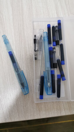 笔太细了，下水不是很顺。