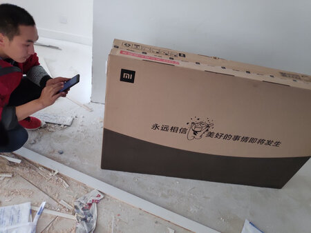 提前备货，家里装修没有电，没法试机，