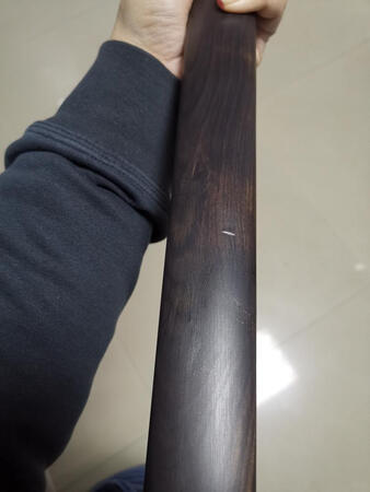 反刃开偏了，刀鞘有伤痕，其余还好