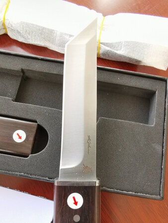 宝贝不错，锋利度不错，小细节上需要加强，刀耐不耐用需使用后再说吧。