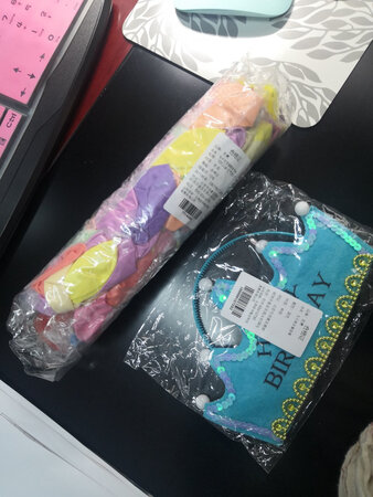 马上生日了，孩子过生日用。