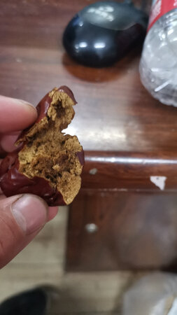 中间都变黑了，还特别软，味道也不好