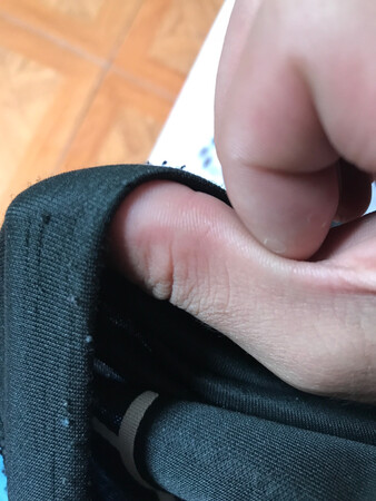 全是这样的毛球，我的天！心都碎了！将就穿吧