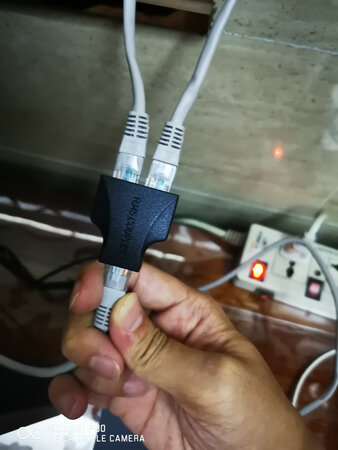这样分线，电视机和机顶盒都能连了网线，可以不用wifi了