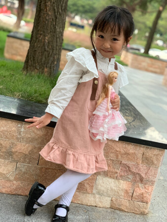 袜子很搭，可爱的