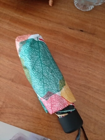 小巧玲珑，精致可爱的一把伞，花色也好看满意给全五分好评！