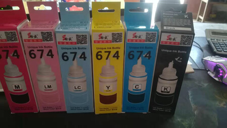 墨水不错，第三次在你家购买了，跟原装墨水一样，色泽鲜艳！