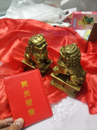 狮子很漂亮，做工精细