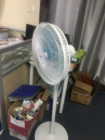 简约大方的外观，风速较强，操作方便，办公室一直在使用她