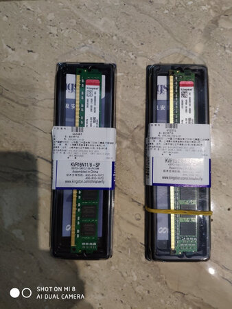 原来的电脑是8G，这次新买的8G内存条牌子和原来的一样，插上就显示16G，升级后的电脑也没有显得快，心里满足就行了，产品质量很好。