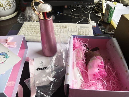 很精致，送媳妇生日礼物?