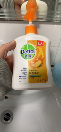 滴露大品牌，比某士这个假洋鬼子品牌好多了。这个洗手液真的很耐用，挤出一点点就可以了，泡沫充盈，洗完不会假滑。家里放了三瓶，用了一年才快用完。这次选择了补充装，尽量绿色环保一些，最喜欢的味道是那个松木味，可惜没货了，送货速度一如既往的好评，京东小哥送货服务不是盖的。