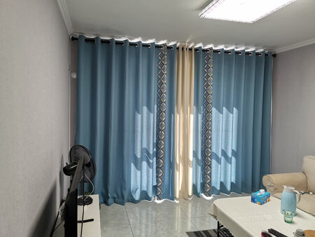 不错，窗帘师傅也说不错